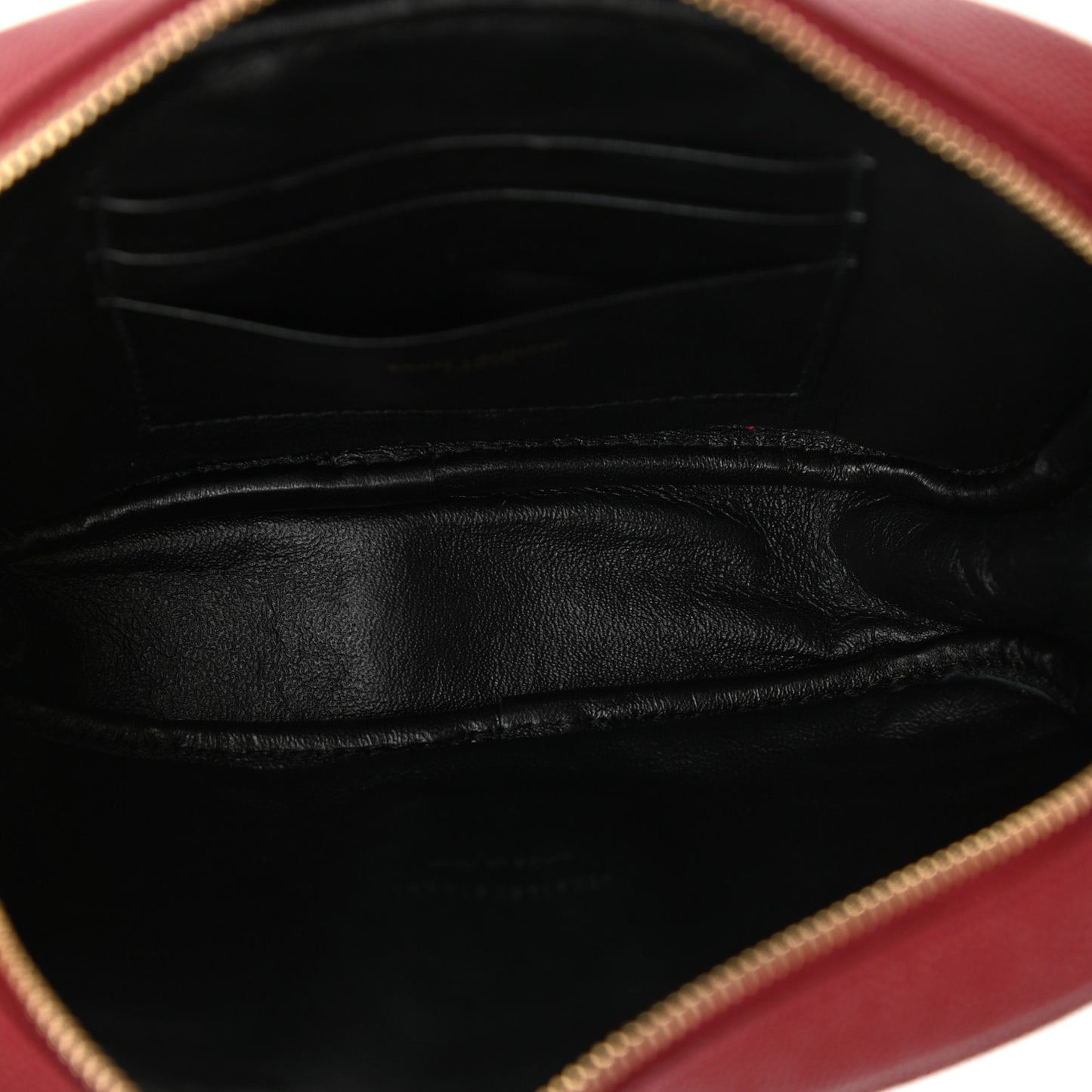 Grain De Poudre Matelasse Monogram Mini Lou Camera Bag Opyum Red
