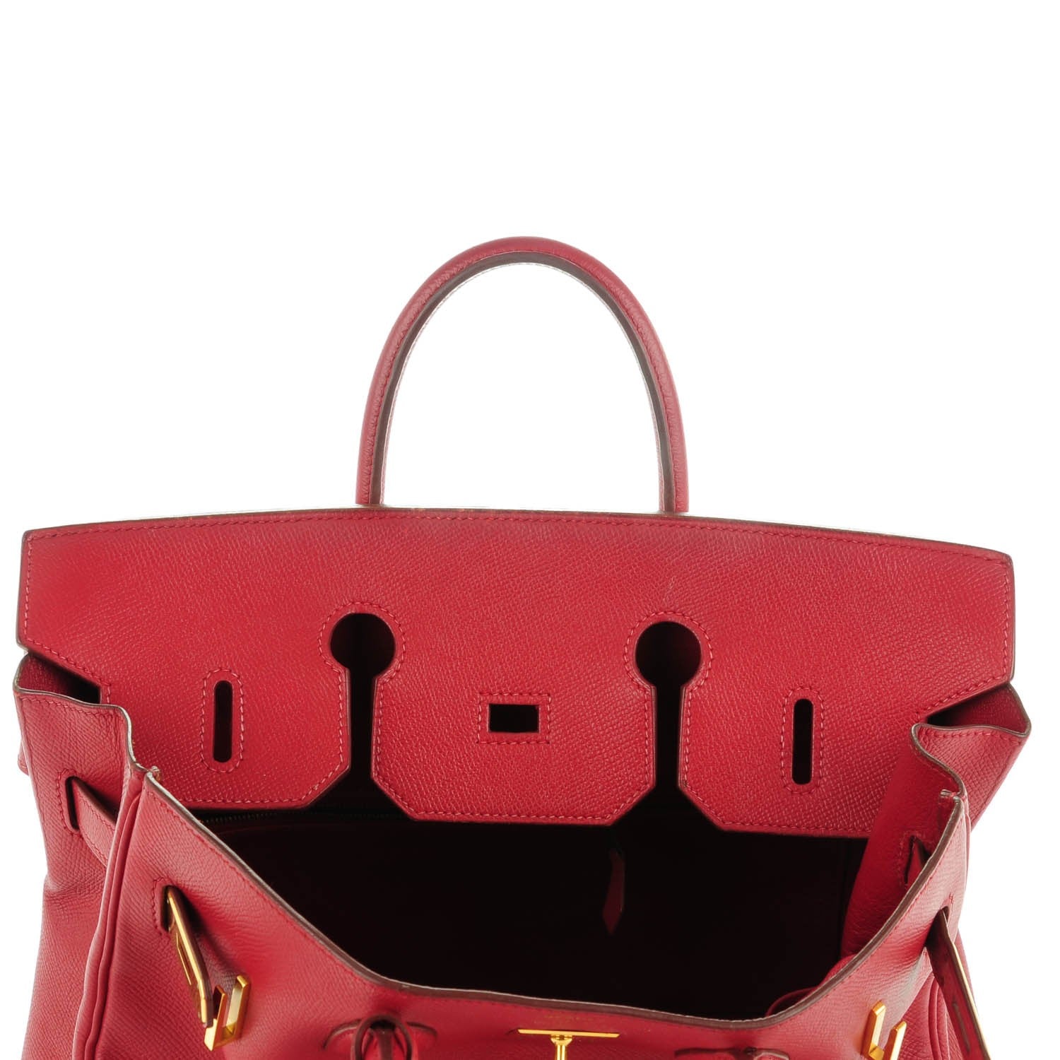 Hermes Courchevel HAC Birkin 32 Rouge 17 of 29