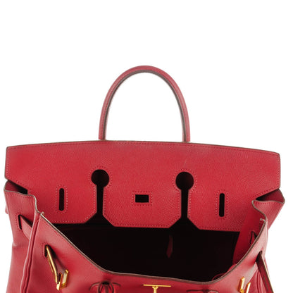 Hermes Courchevel HAC Birkin 32 Rouge 17 of 29