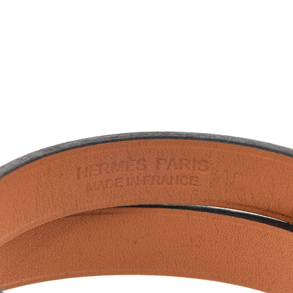 Hermes Box Kelly Double Tour Bracelet T2 Black 4 of 8