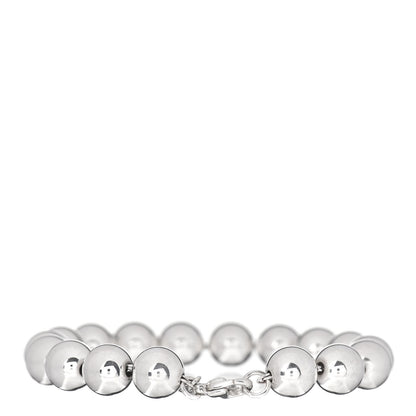Tiffany Sterling Silver 10mm HardWear Ball Bracelet 3 of 4