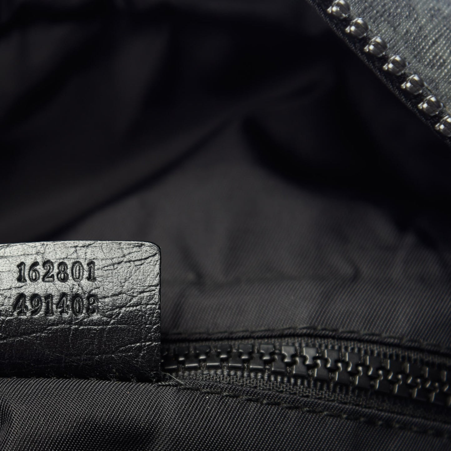 GG Supreme Monogram Large Duffle Black Grey