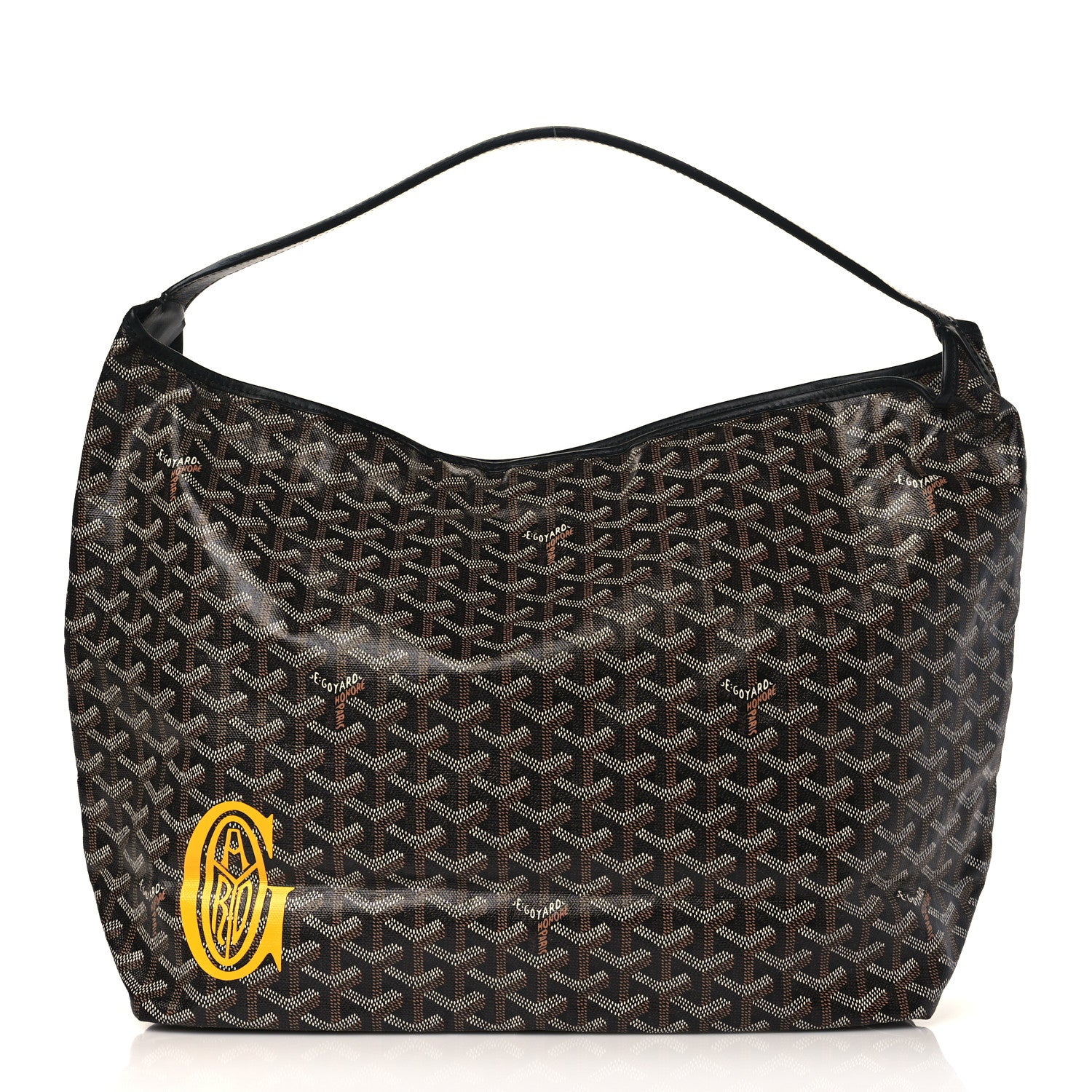 Goyard Goyardine Fidji Zip Hobo Black 1 of 8