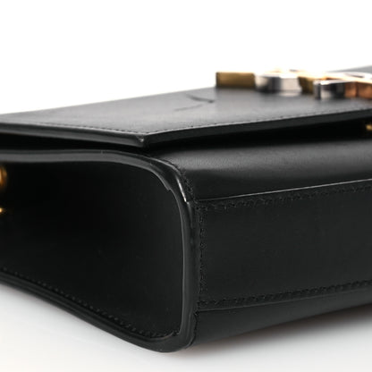 Saint Laurent Calfskin Small Monogram Kate Satchel Black 9 of 14