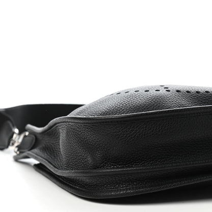 Hermes Taurillon Clemence Evelyne III PM Black 7 of 11