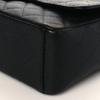 Chanel Caviar Quilted Maxi Double Flap Black 9 of 9