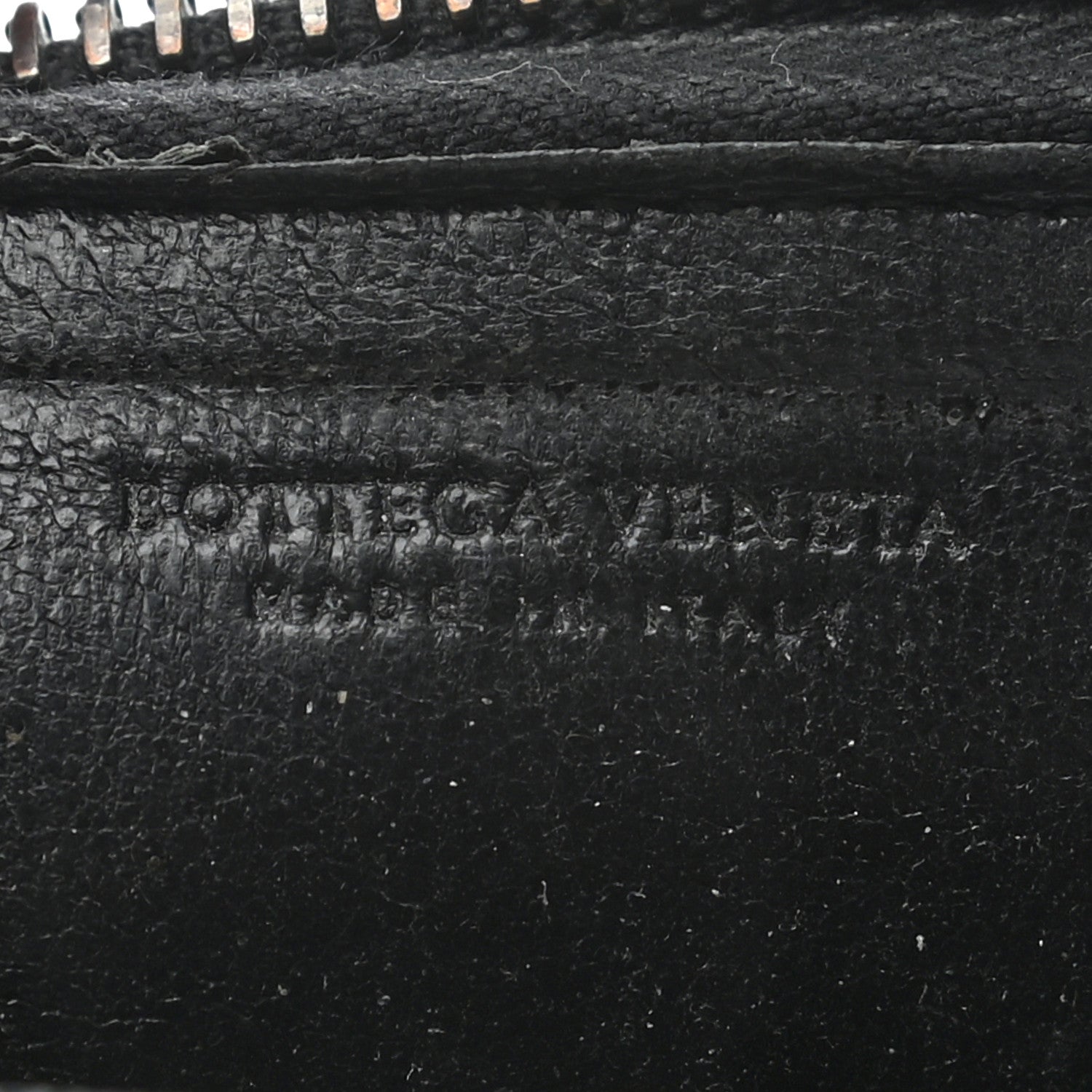 Bottega Veneta Nappa Intrecciato Zip Around Coin Purse Black 6 of 7