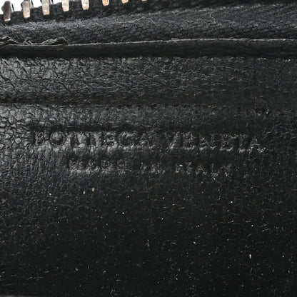 Bottega Veneta Nappa Intrecciato Zip Around Coin Purse Black 6 of 7