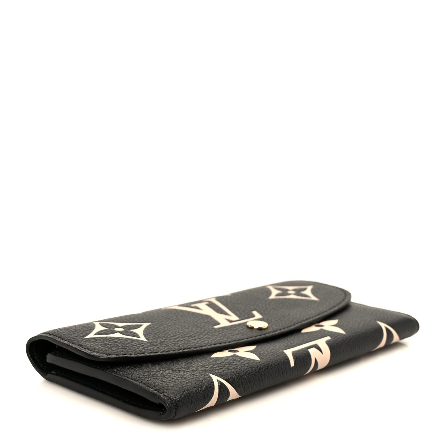 Empreinte Monogram Giant Emilie Wallet Black Beige