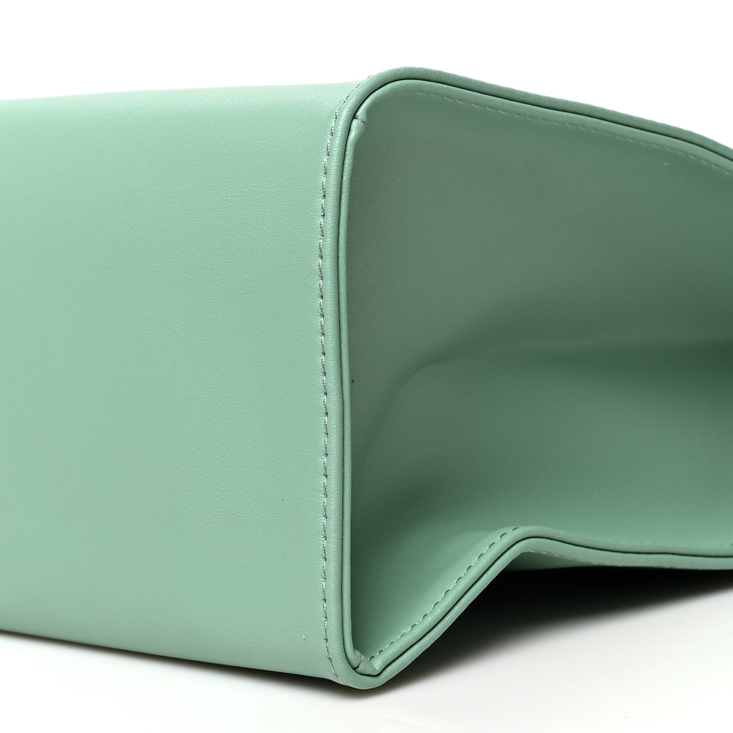 Telfar Vegan Leather Medium Shopping Bag Sage 10 of 10