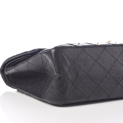 Chanel Aged Calfskin Quilted 2.55 Reissue 227 Flap Black 9 of 10