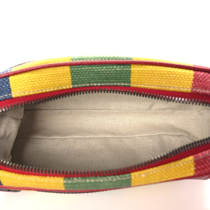 Gucci Canvas Marley Stripe Script Logo Gucci 100 Belt Bag Multicolor 5 of 12