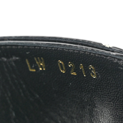 Louis Vuitton Patent Calfskin Shake Platform Sandal 36 Black White 8 of 10