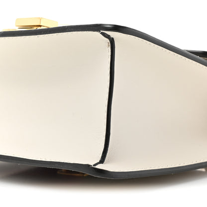 Gucci Calfskin Mini Sylvie Chain Shoulder Bag White 8 of 12