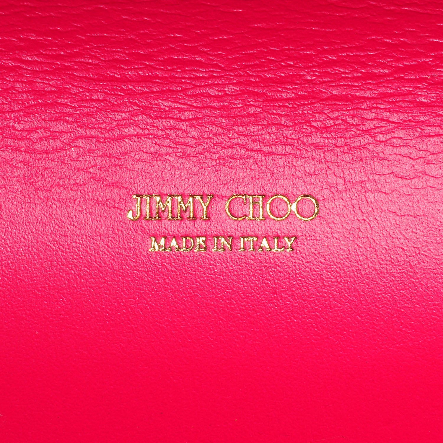 Jimmy Choo Patent Leather Reese Flap Clutch Neon Fuchsia 10 of 16