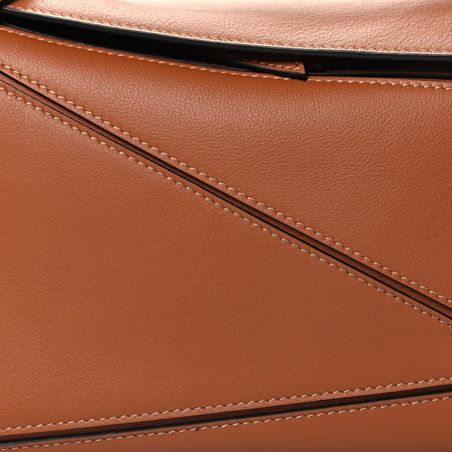Loewe Calfskin Medium Puzzle Bag Tan 7 of 9