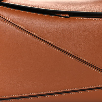Loewe Calfskin Medium Puzzle Bag Tan 7 of 9