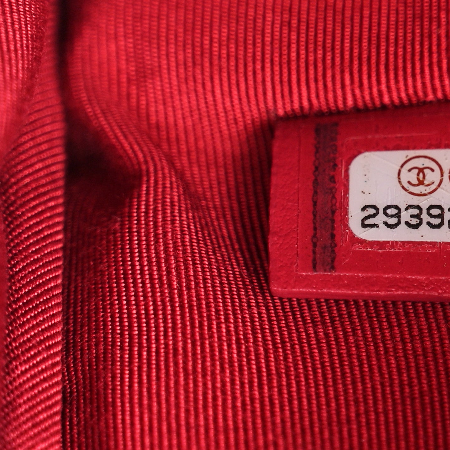 Goatskin Quilted Large Chanel 19 Cosmetic Case Black