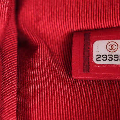 Chanel Goatskin Quilted Large Chanel 19 Cosmetic Case Black 7 of 10