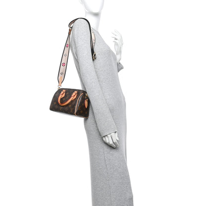 Louis Vuitton Monogram Speedy Bandouliere 20 Black 2 of 11