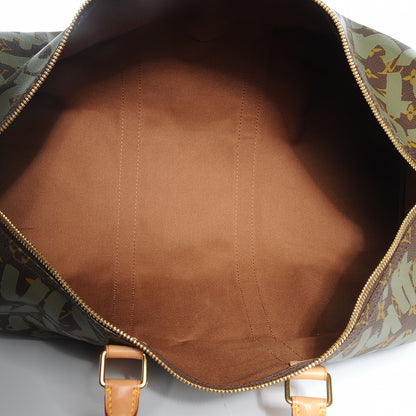 Louis Vuitton Graffiti Keepall 50 Kaki 5 of 7