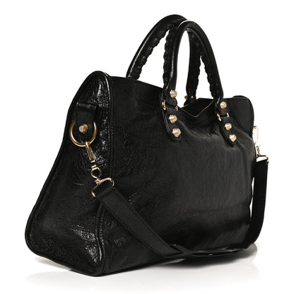 Balenciaga Agneau Giant 12 Gold Hardware City Black 3 of 12