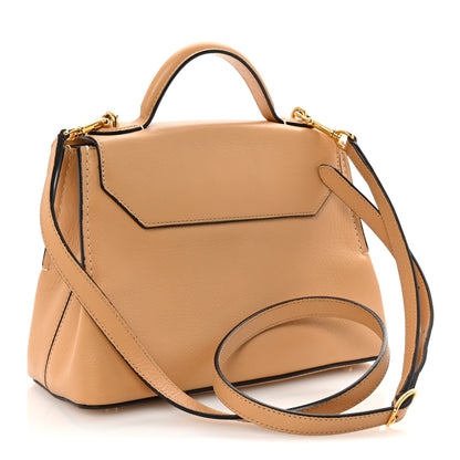 Mulberry Silky Calfskin Mini Seaton Dark Golden Yellow 3 of 9