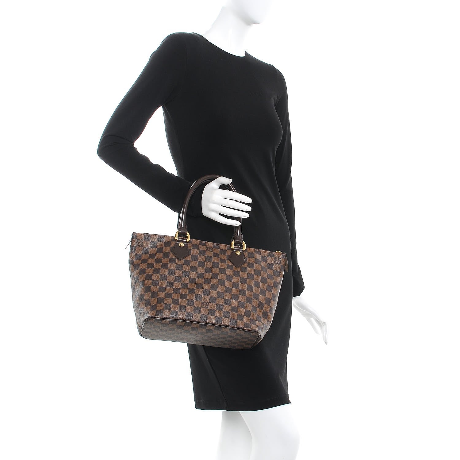 Louis Vuitton Damier Ebene Saleya PM 2 of 7