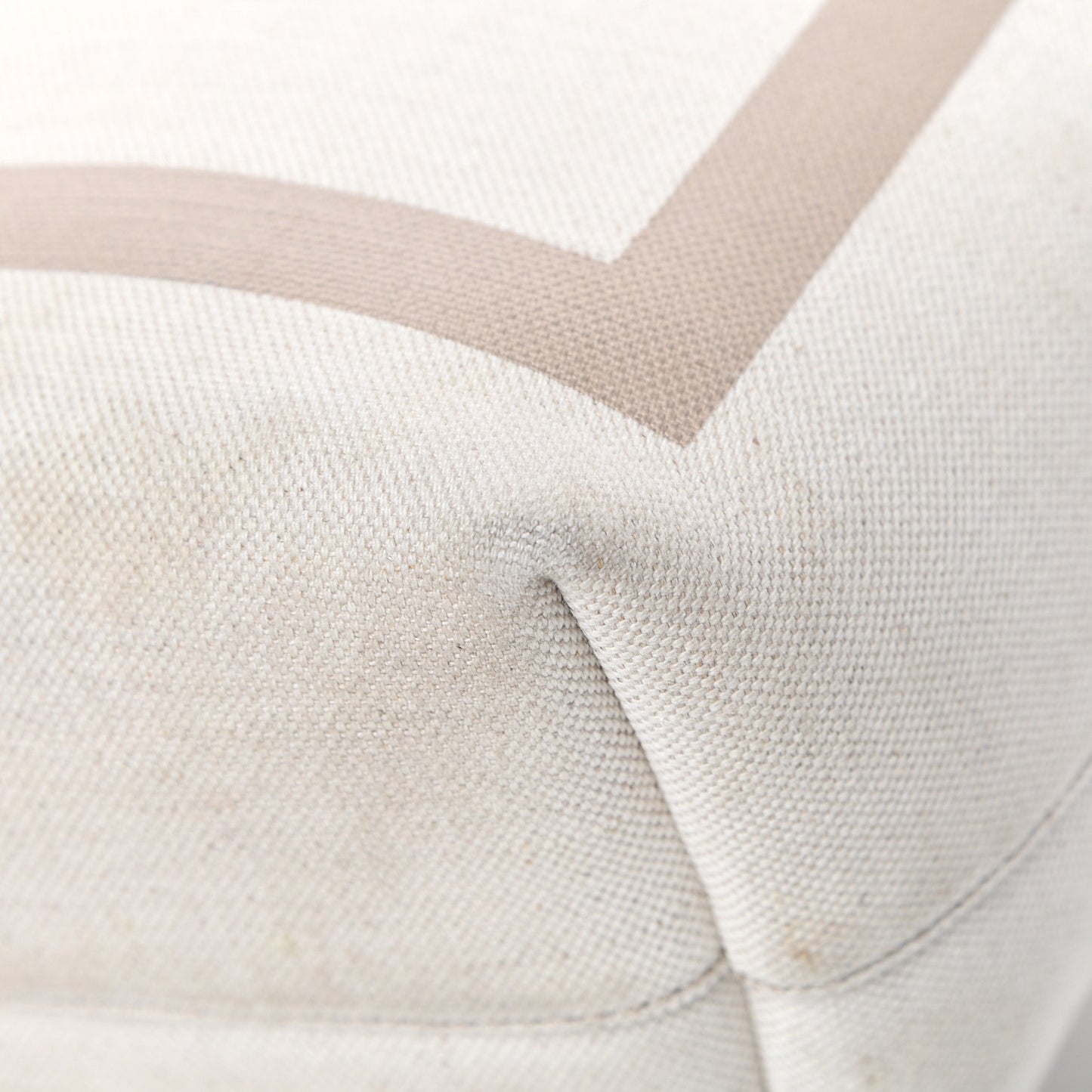 Canvas Calfskin T Tote Beige