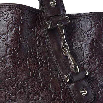 Gucci Guccissima Small Pelham Shoulder Bag Chocolate 14 of 17