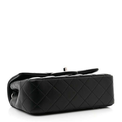 Chanel Lambskin Quilted Mini Rectangular Flap Black 4 of 10