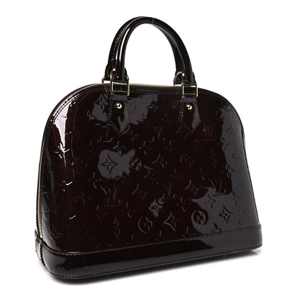 Louis Vuitton Vernis Alma PM Amarante 3 of 10