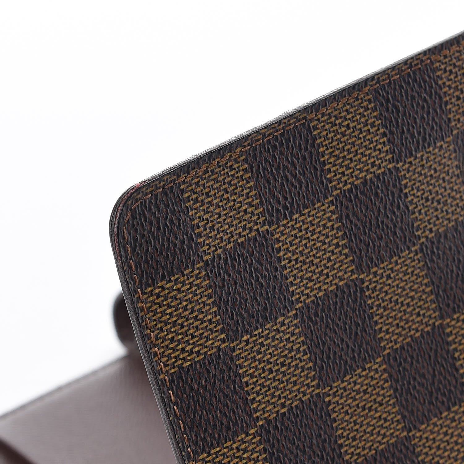 Louis Vuitton Damier Ebene Medium Ring Agenda Cover 10 of 15