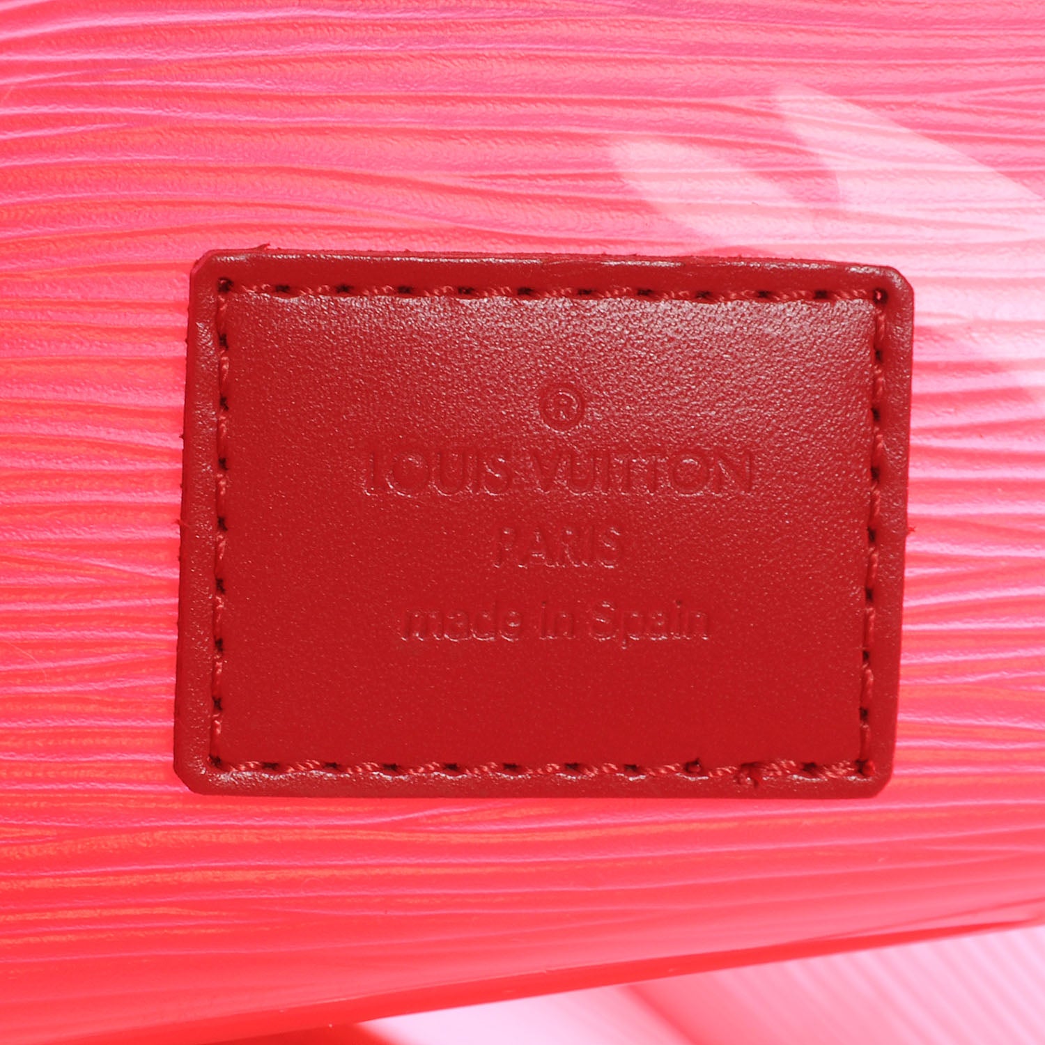 Louis Vuitton Epi Plage Lagoon Bay Grenadine Red 8 of 10