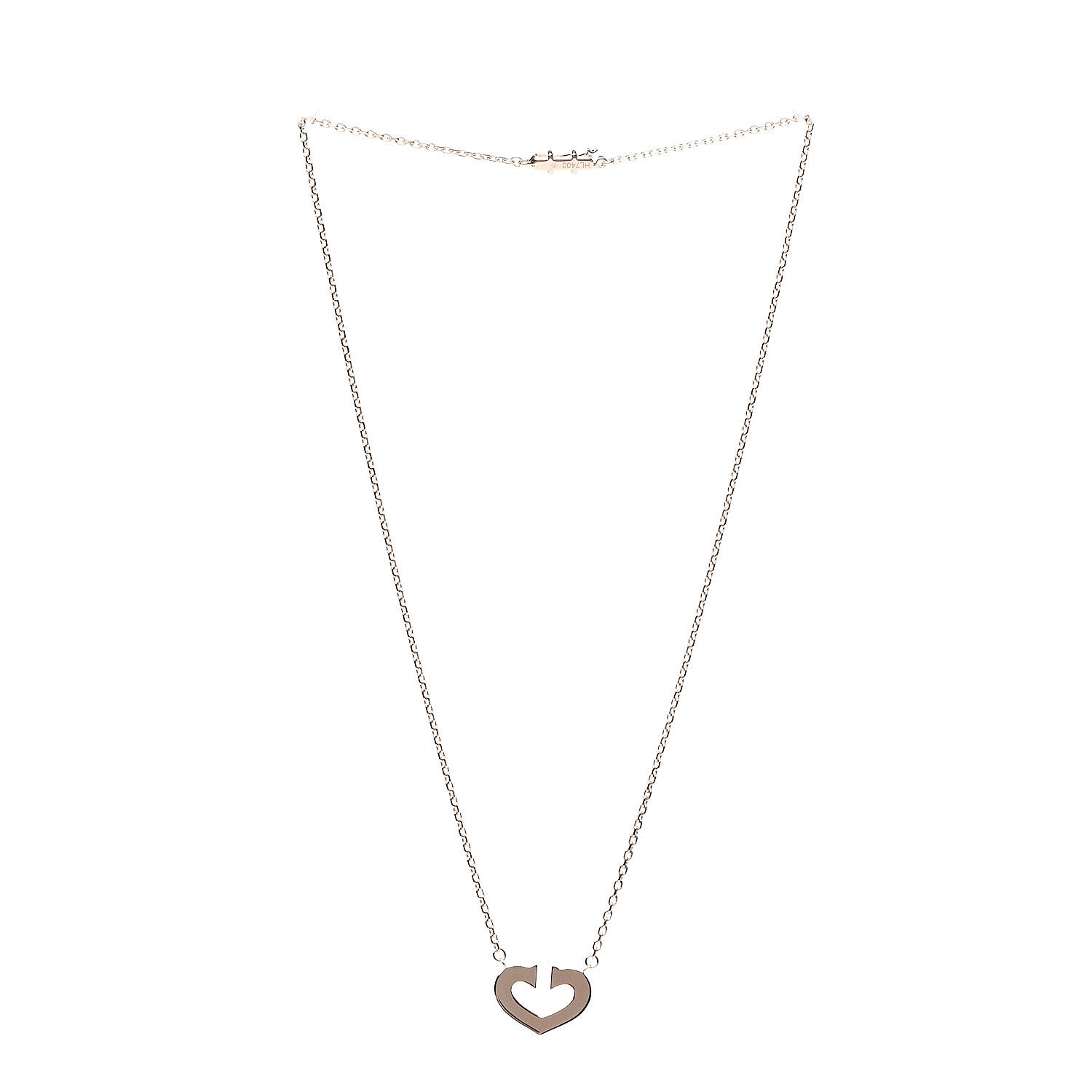Cartier 18K Pink Gold Medium Hearts and Symbols Necklace 2 of 5