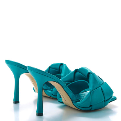 Bottega Veneta Nappa Maxi Intrecciato Lido Mule Sandals 37.5 Blaster 4 of 11