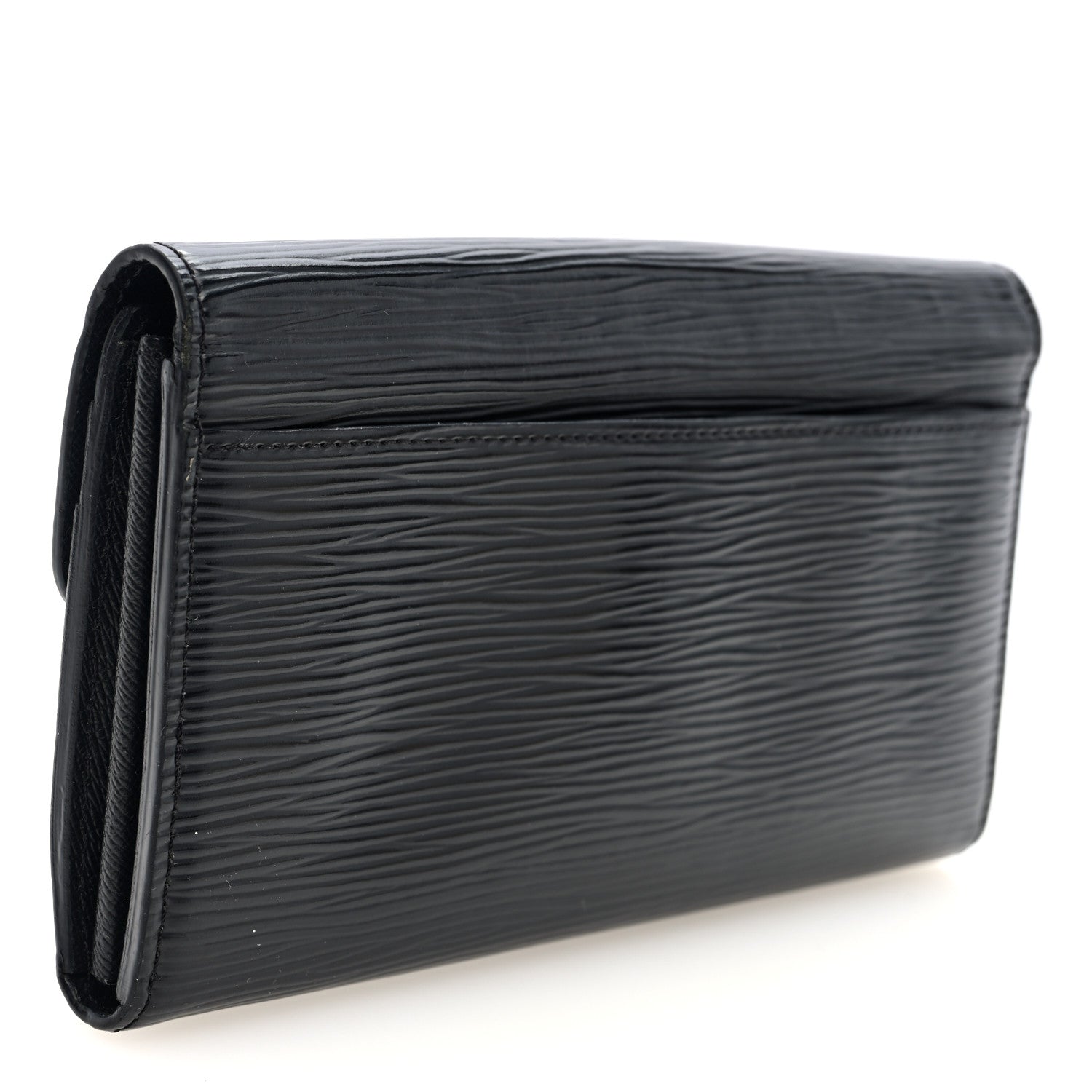Louis Vuitton Epi Sarah Wallet NM Black 3 of 6