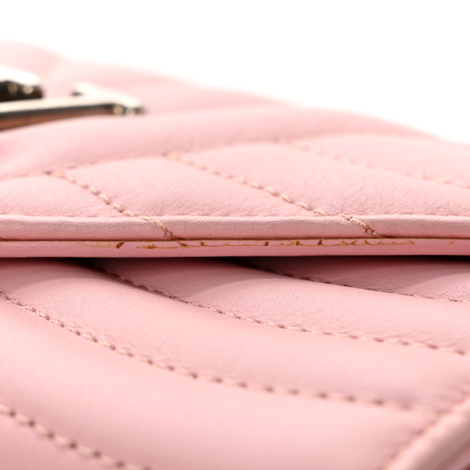 Louis Vuitton Calfskin New Wave Long Wallet Smoothie Pink 11 of 12