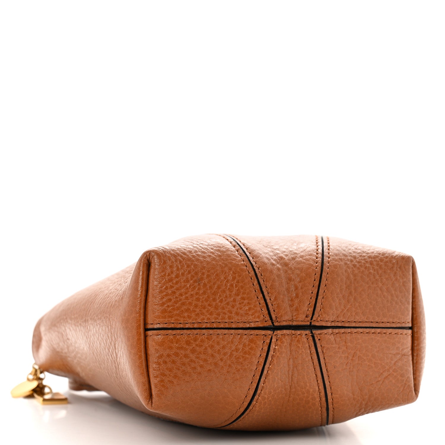 Chloe Grained Calfskin Small Spin Tote Clay Brown Clay Brown 4 of 10