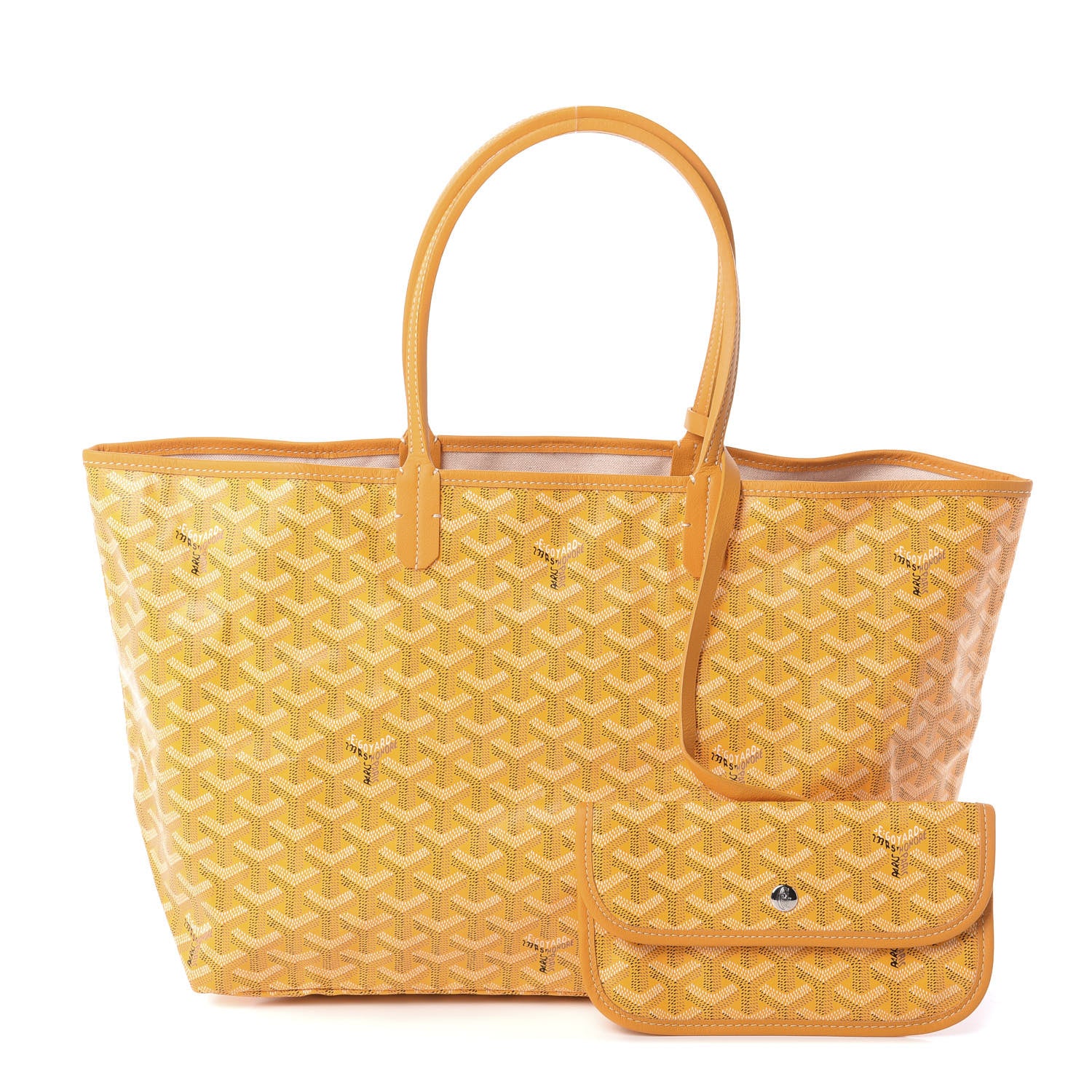Goyard Goyardine Saint Louis PM Yellow 1 of 9