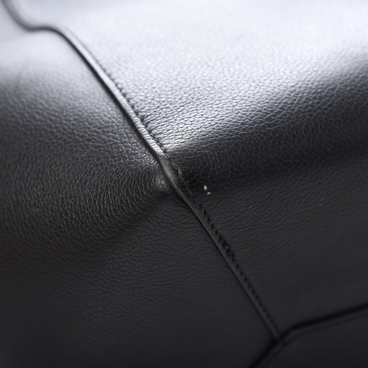 Louis Vuitton Calfskin Lockme Cabas Black 10 of 17