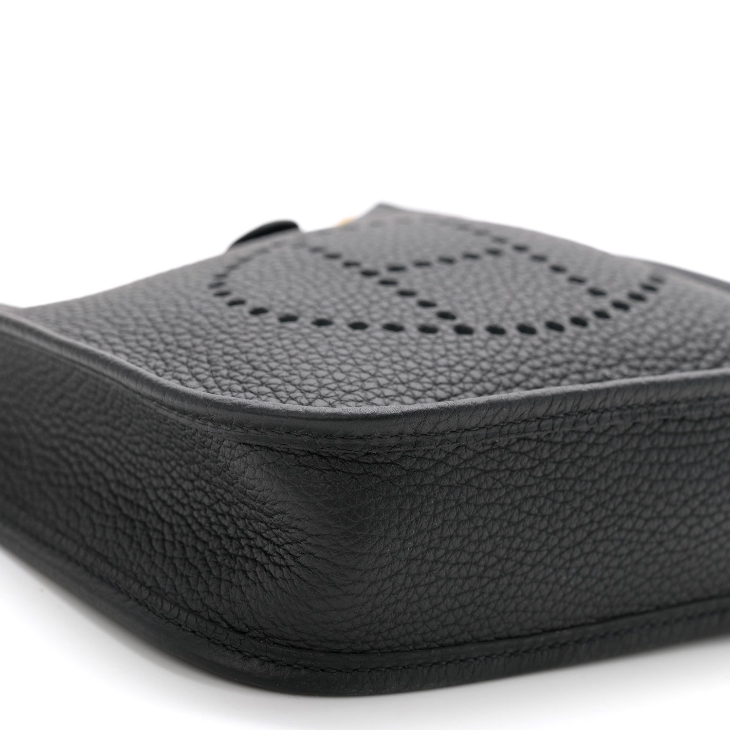 Hermes Taurillon Clemence Evelyne TPM Black 9 of 10