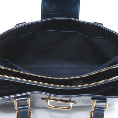 Louis Vuitton Vernis Melrose Avenue Blue Nuit 6 of 8