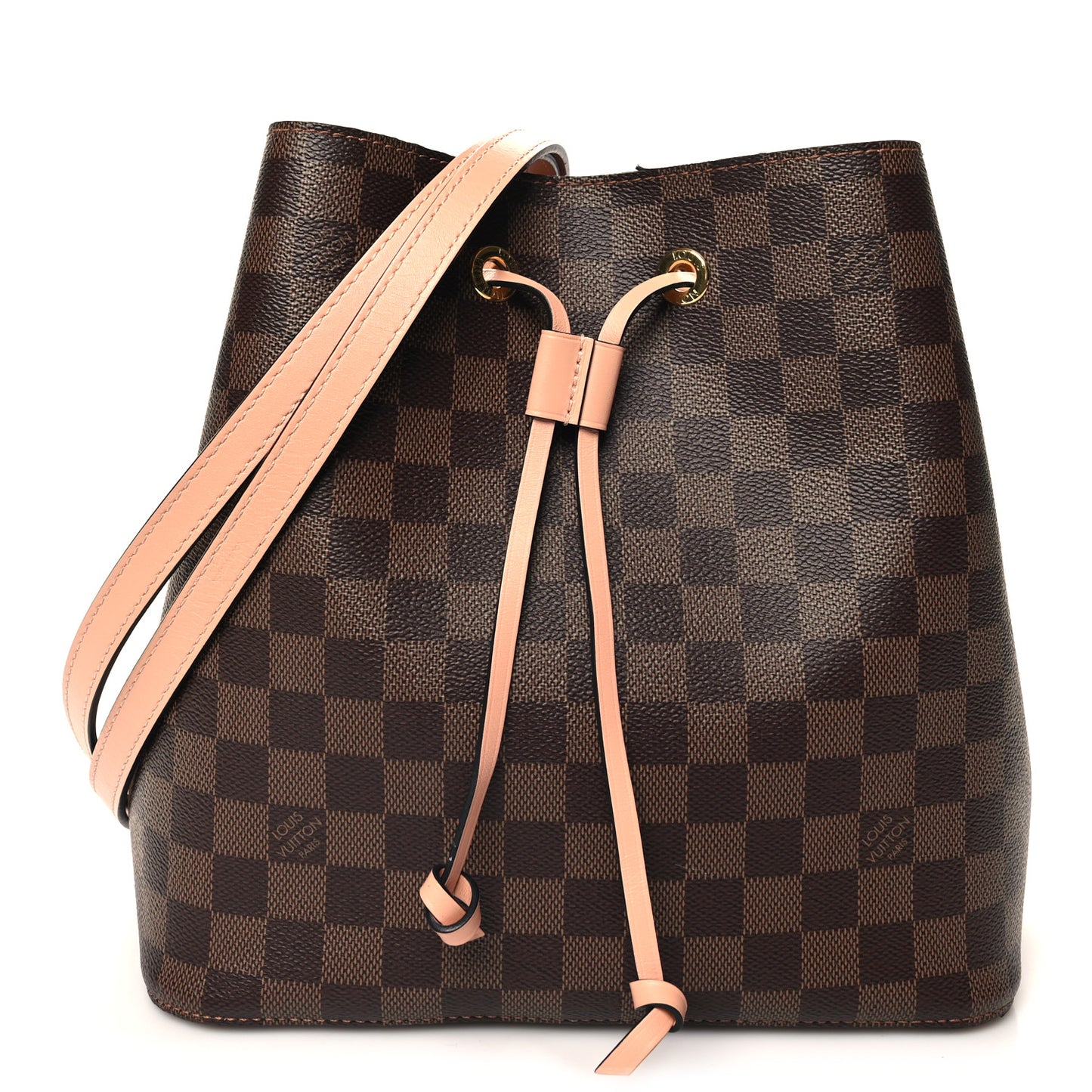 Damier Ebene Neonoe MM Venus Pink