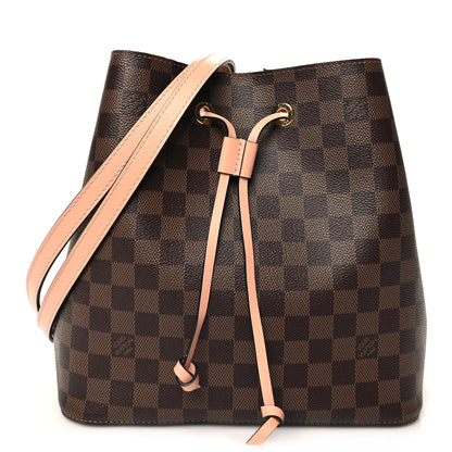 Louis Vuitton Damier Ebene Neonoe MM Venus Pink 1 of 12