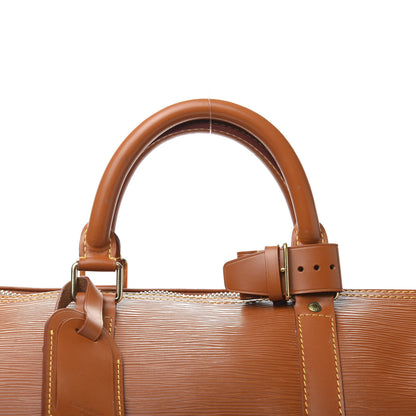 Louis Vuitton Epi Keepall 55 Cipango 9 of 13