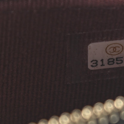 Chanel Caviar Quilted Zip Card Holder Black 7 of 8