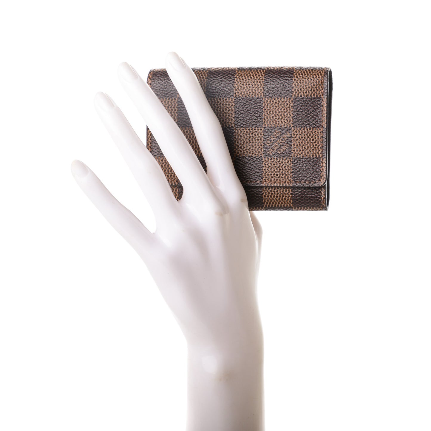 Damier Ebene Business Card Holder