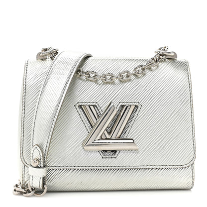 Louis Vuitton Epi Twist Shoulder Bag PM Argent 1 of 14