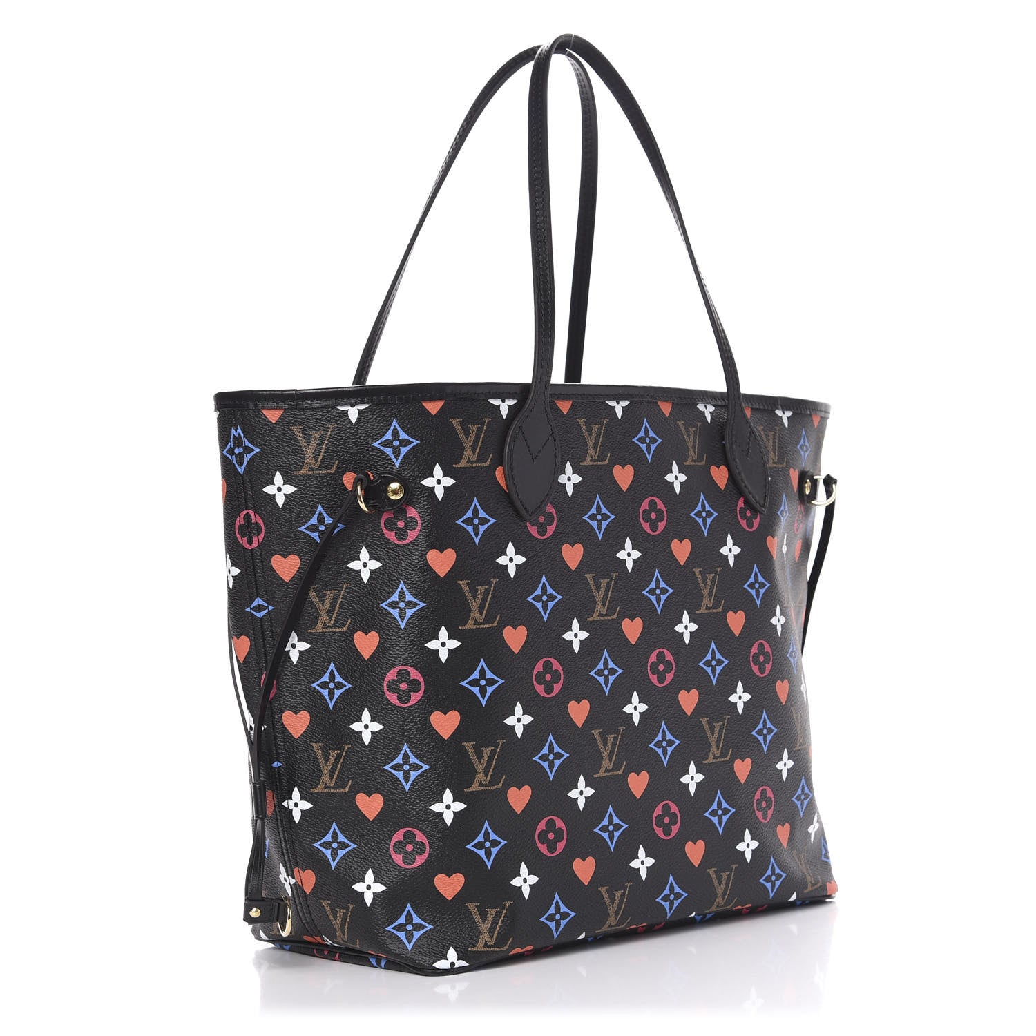 Louis Vuitton Game On Neverfull MM Black 3 of 10
